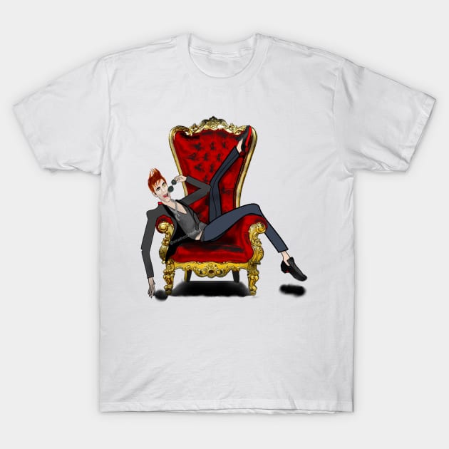 Crowley Cannot Chair T-Shirt by amadness2method